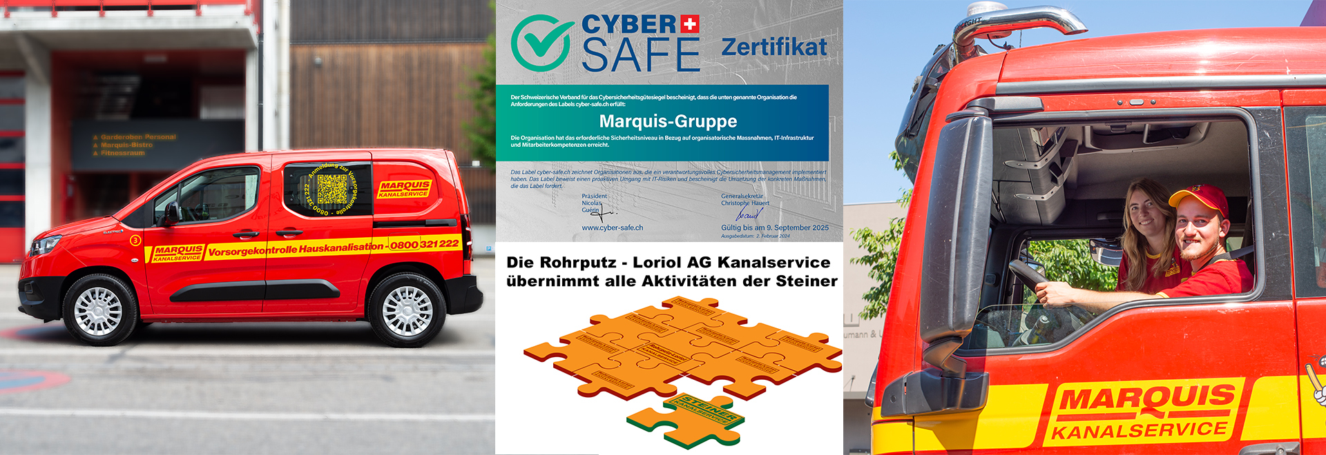 Über uns - Wir sind die Marquis AG | Marquis AG Kanalservice